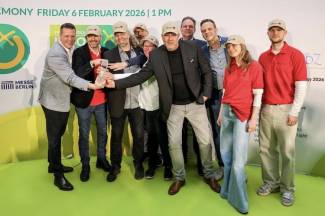 The FRUIT LOGISTICA Innovation Award in the Fresh Produce category goes to POMPUR, Germany. Copyright: Messe Berlin