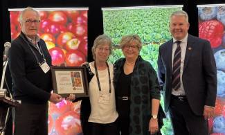 L-R:  Gerald Dykerman, Joanne Driscoll, Bev Appleby, Marcus Janzen.  