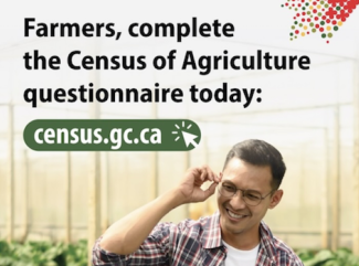 The Census of Agriculture begins in early May 2026.