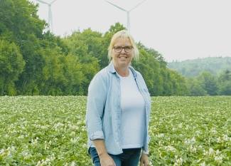 Katie MacLennan, chair Prince Edward Island Potato Board. 
