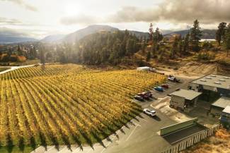 Haywire Winery and Switchback Vineyard. Photo by Lionel Trudel