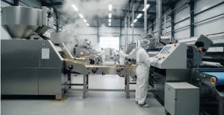 Potato processing.