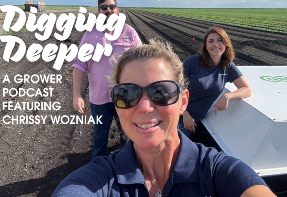 Chrissy Wozniak explains benefits of AI-driven sprayers