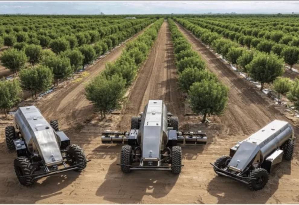 While GUSS has its initial roots in almond orchards, the sprayers have since been deployed in pistachios, apples, citrus and vineyards.