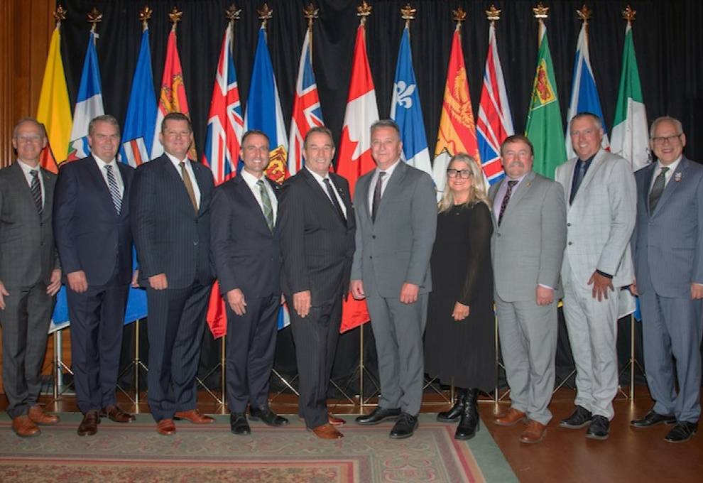 Hon. Pat Finnigan, Minister of Agriculture, Aquaculture and Fisheries Hon. Bloyce Thompson, Minister of Agriculture Hon. RJ Sigurdson, Minister of Agriculture and Irrigation Hon. Trevor Jones, Minister of Agriculture, Food and Agribusiness Hon. Ron Kostyshyn, Minister of Agriculture (Co-Chair) Hon. Heath MacDonald, Minister of Agriculture and Agri-Food (Co-Chair) Hon. Lana Popham, Minister of Agriculture and Food Hon. Daryl Harrison, Minister of Agriculture Hon. Greg Morrow, Minister of Agriculture