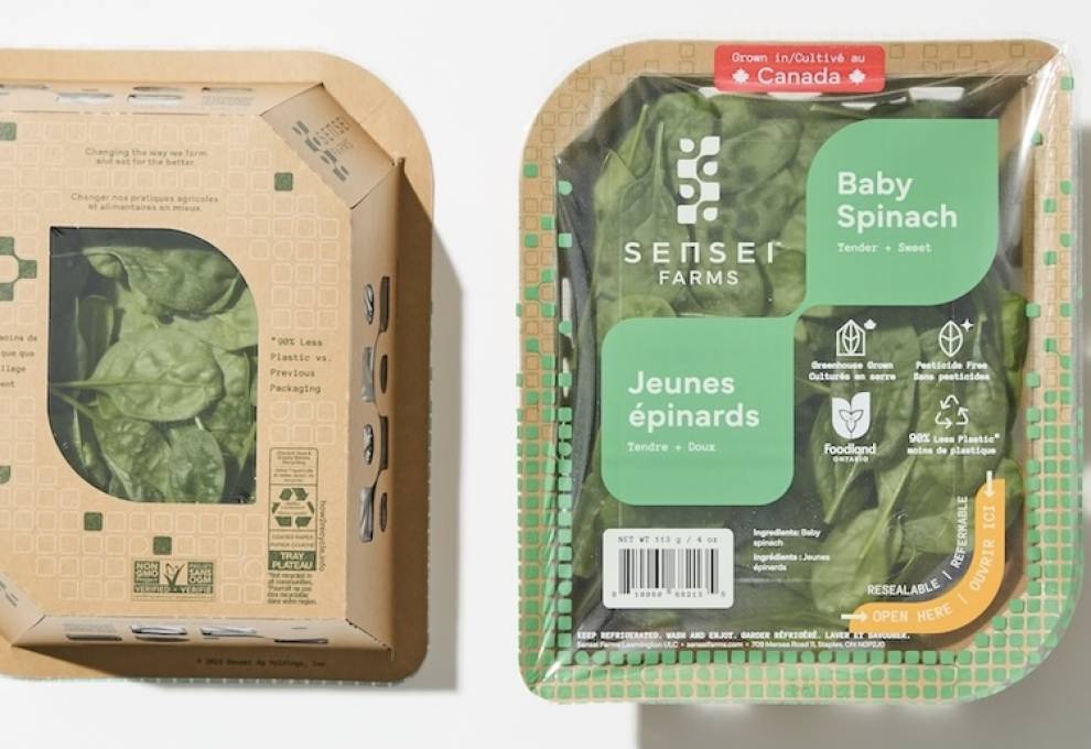 Based in Leamington, Ontario, Sensei Farms is now offering locally grown greens at 24 Fortinos supermarkets in the Greater Toronto Area. 