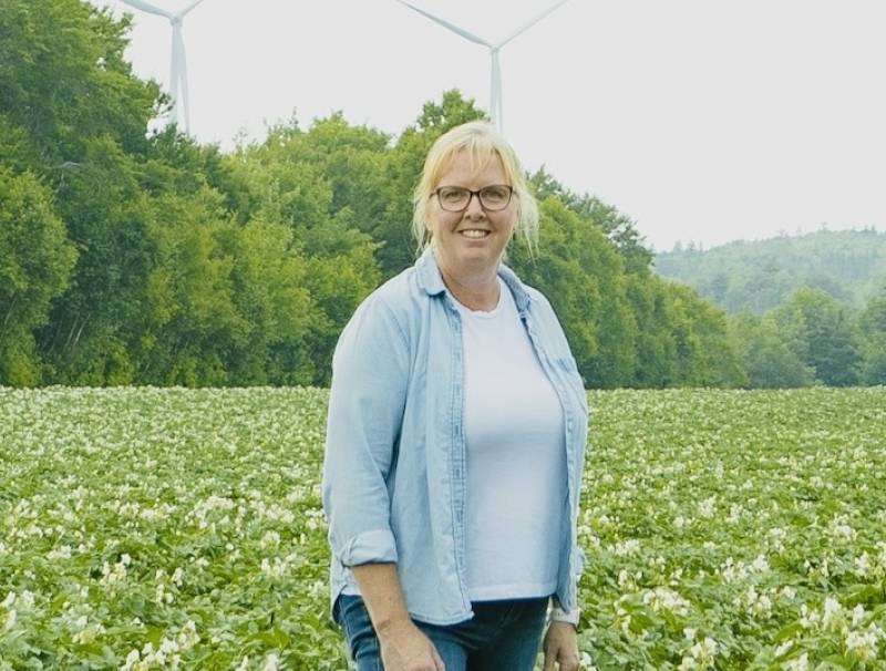 Katie MacLennan, chair Prince Edward Island Potato Board. 